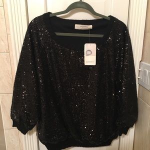 NWT Zara sequence pullover